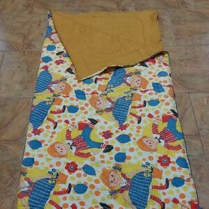 Vintage Raggedy Ann & Andy sleeping bag.